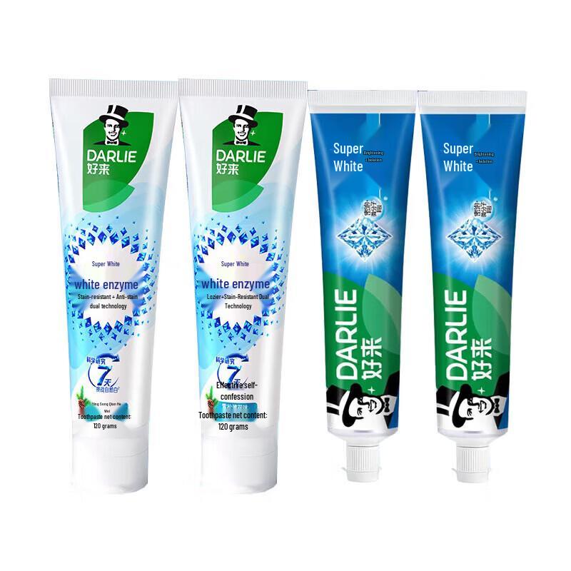 Darlie White Enzyme & Ultra White Toothpaste Set