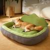 Warm Dog Bed Soft Thicken Pet Sleeping Mat for Small Medium Dogs Cats Non-slip Puppy Sofa Four Seasons Dog Kennel Pet Supplies