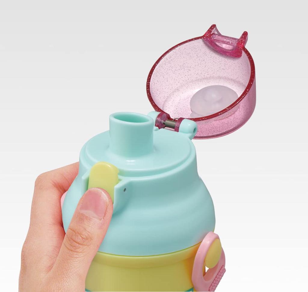 Skater Бутылка для воды Pokemon New Retro 480 мл Пластиковая антибактериальная для мальчиков Сделано в Японии Детская PSB5SANAG-A