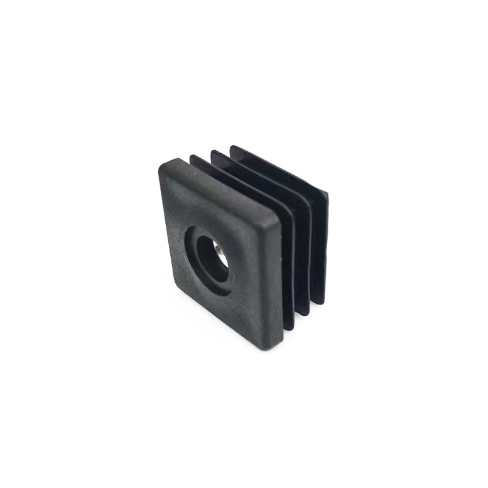 Без M6 Отверстие Трубные Заглушки Квадратная Заглушка Гайка Ножка Накладка Модные Заглушки Торцевые Колпачки Главная