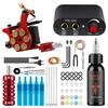 PHOENIXY Starter Tattoo Machines Gun с 30 мл чернилами, пигментом, источником питания для татуировки, традиционные игольчатые ручки для татуировки, инструменты для боди-арта, полный комплект