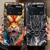 Чехол для Xiaomi Poco F8 C50 M5 F3 C61 C75 X3 X4 X5 X7 Pro C71 M3 M4 M7 F1 Funda Чехол для телефона Крутой Дракон
