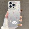 Серебристый Цветок Бант Чехол для Телефона для iPhone 17, 16 Pro, 15 Pro Max, 14 Pro, 13