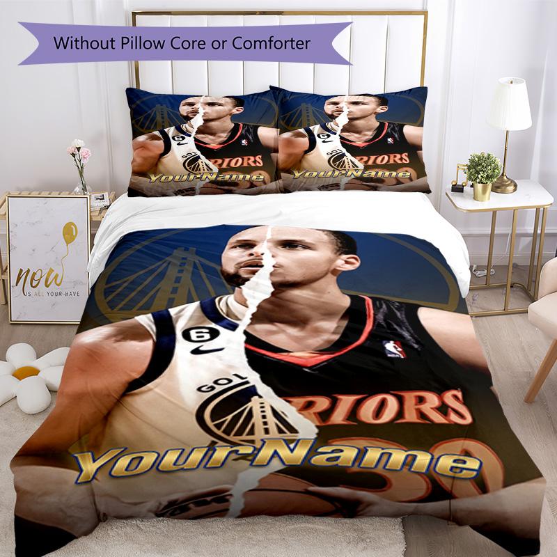 Curry Набор постельного белья с возможностью персонализации имени Дышащий пододеяльник с наволочками Декорационное постельное белье для спальни Домашний декор Подарок на день рождения