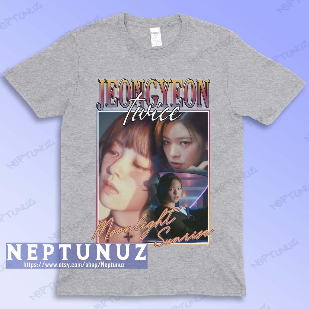 Jeongyeon Twice T-Shirt, Moonlight Sunrise Kpop Graphic Tee
