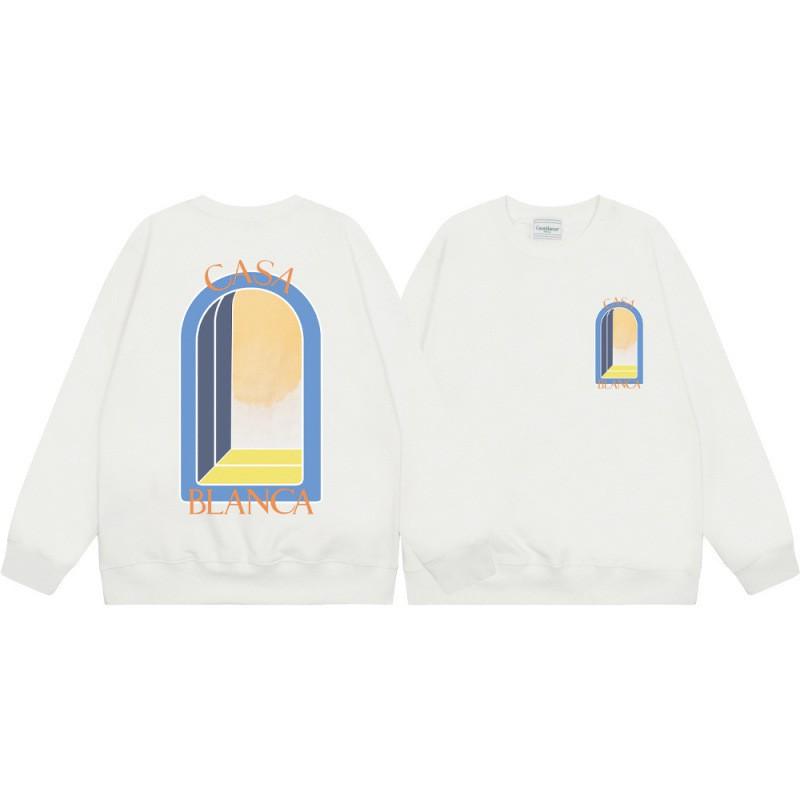 Unisex Oversized Cotton Graphic Print Crewneck Sweatshirt Winter Casual Wear