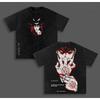 Fullmetal Alchemist Рой Мустанг Аниме Принт Футболка Мужская Женская Короткий Рукав Одежда Стирка Хлопок Уличная Одежда Винтаж Повседневная Футболка
