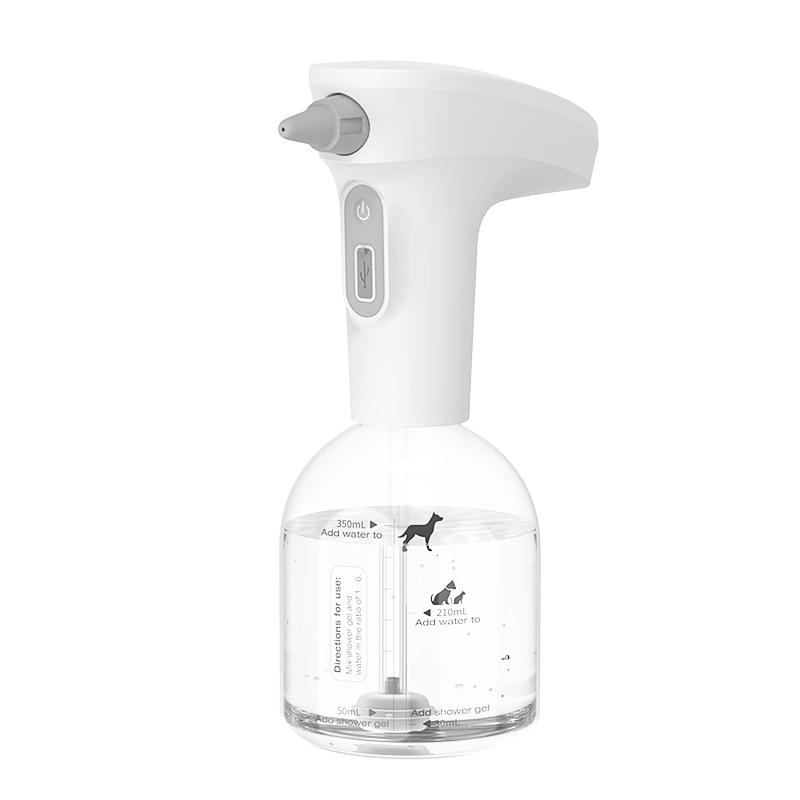 Automatic Soap Dispenser For Cat Pet Smart Bathroom Liquid Soap And Shampoo Making Foam Dispender Dog Shower Accessories