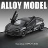 1:Масштаб 32 Модель спортивного автомобиля 720S Senna Игрушка Музыка Свет Металл Литье под давлением Резиновые шины Коллекция миниатюрных транспортных средств Хобби Подарки