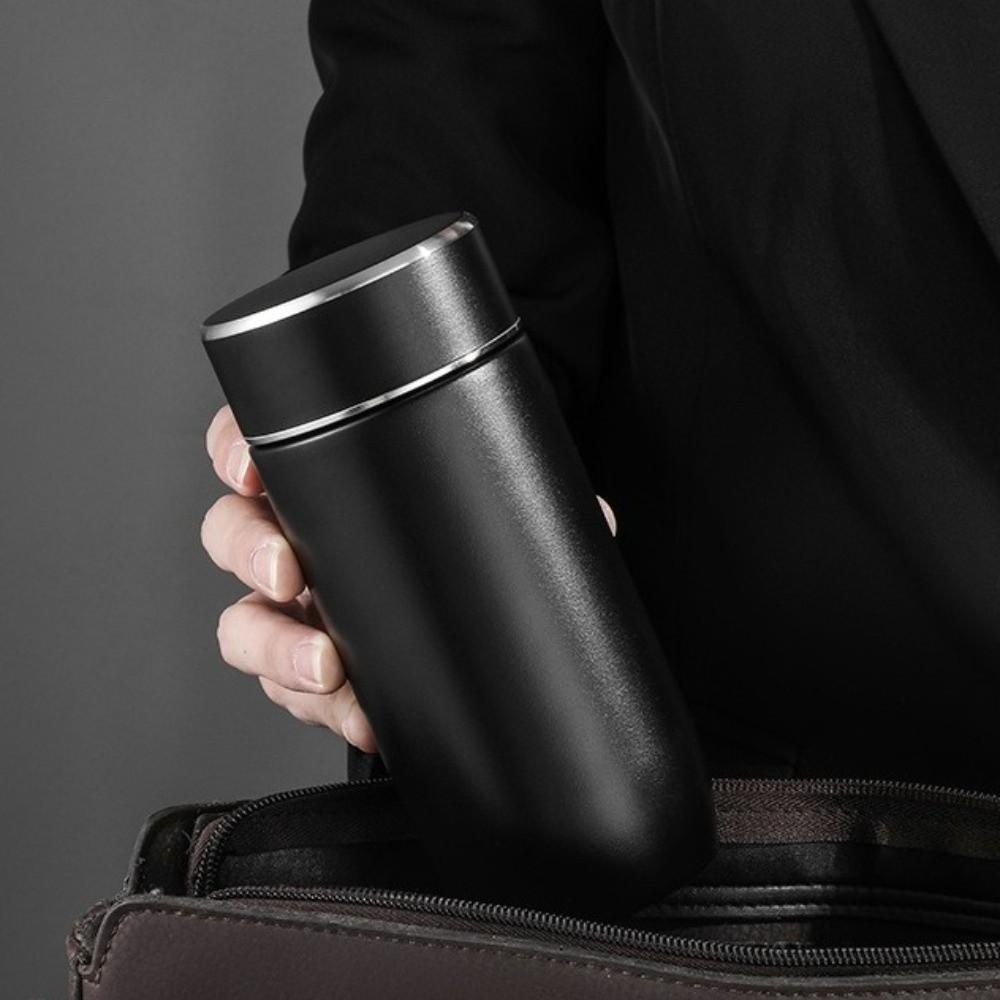 350ml Stainless Steel Insulated Cup with Tea Filter Coffee Vacuum Flasks Business Use