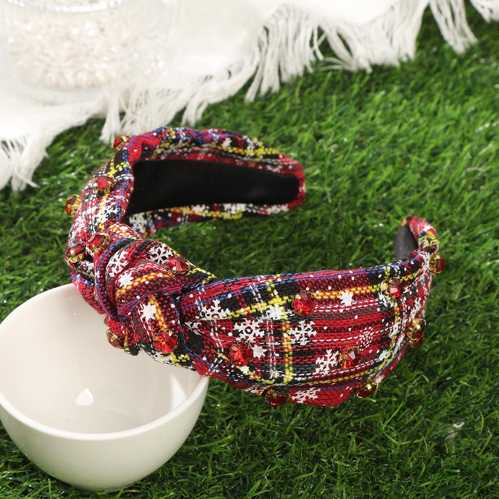 Широкие Рождественские Обручи для Волос Подарок на День Благодарения Ободки Безель Повязки для Волос Женские Модные Аксессуары для Волос Головная Повязка Обручи Головной Убор