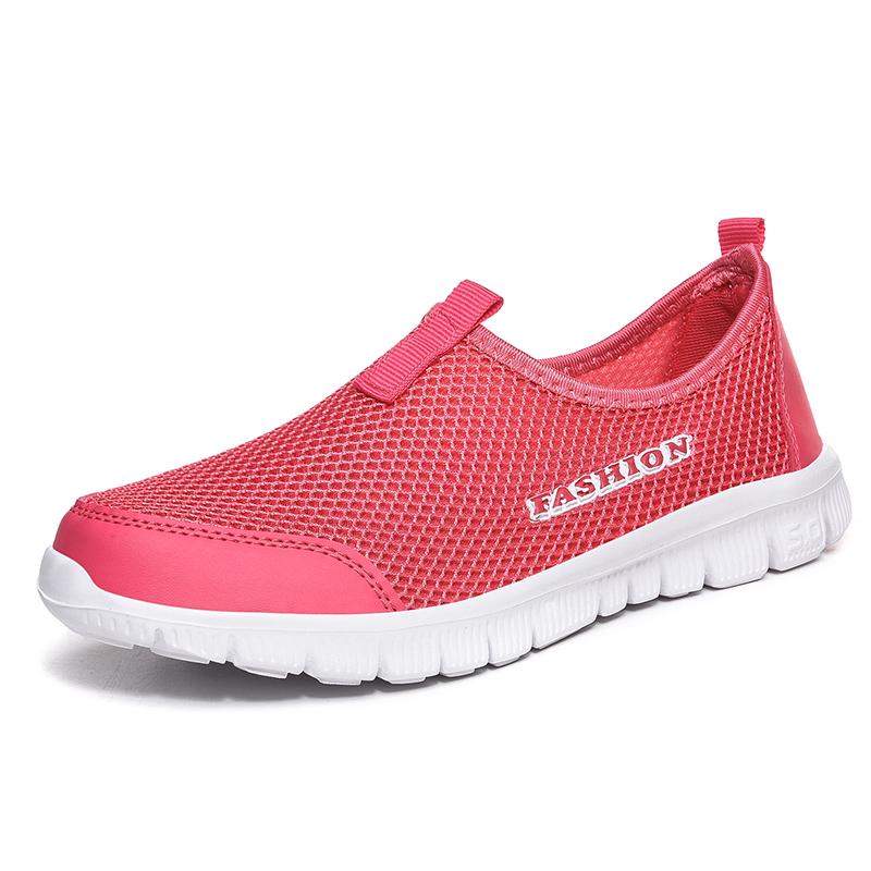 Модные летние мужские повседневные туфли мокасины дышащие сетчатые кроссовки женские быстросохнущие парные туфли размер 46 кроссовки для мужчин кроссовки