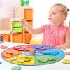 Wooden Fishing Magnetic Puzzle Toy With Color Matching For Kids Play Educational