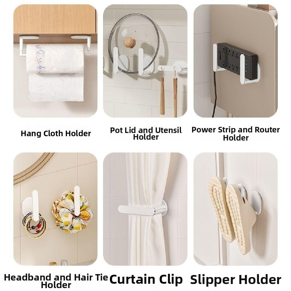 2Pcs Stable Paper Towel Holder Stretchable Hat Storage Holder Wet Wipes Storage Rack  Dorm