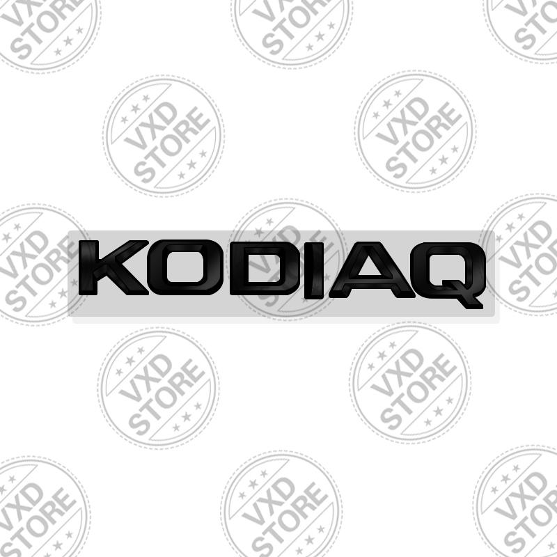 JBIW9 For Skoda Superb Kodiaq Karoq 4X4 Yeti Octavia Rapid Fabia Kamiq Car 3D Metal Letters Badge Decals Sticker Glossy Matte Black