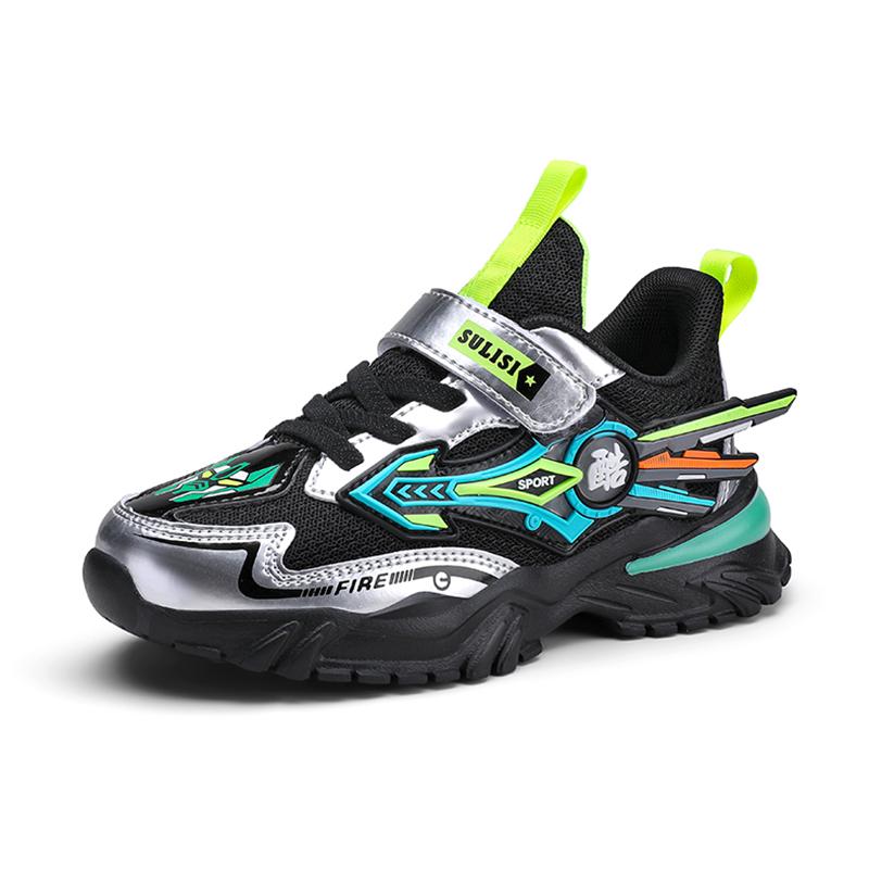 Breathable Mesh Kids Running Shoes Lightweight Boys Sports Sneakers for Tennis Comfortable Outdoor Children's Walking Shoes