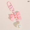 Брелок-подвеска в виде бантика конфетного цвета, Y2K брелок, шарм для чехлов для наушников, подвеска для сумки, аксессуары для сумок
