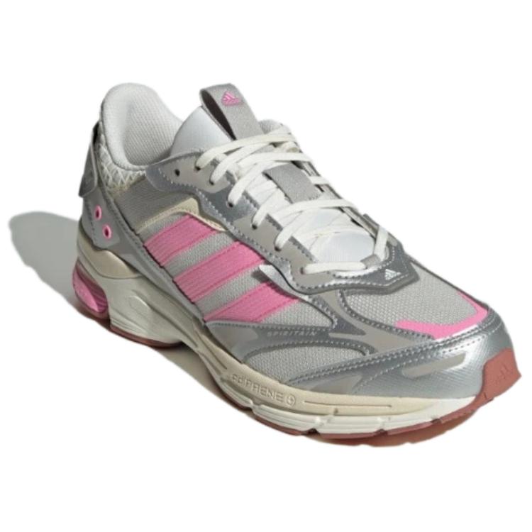 adidas Spiritain 2000 Нескользящие Износостойкие Низкие Массивные Кроссовки Унисекс Серебристо-Розовые Кроссовки JR4486