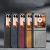 Роскошный чехол для телефона из мягкой кожи PU+TPU с ощущением натуральной кожи для Motorola Moto Razr 60 50 40 Ultra Plus 2026 2026 Ударопрочный защитный чехол