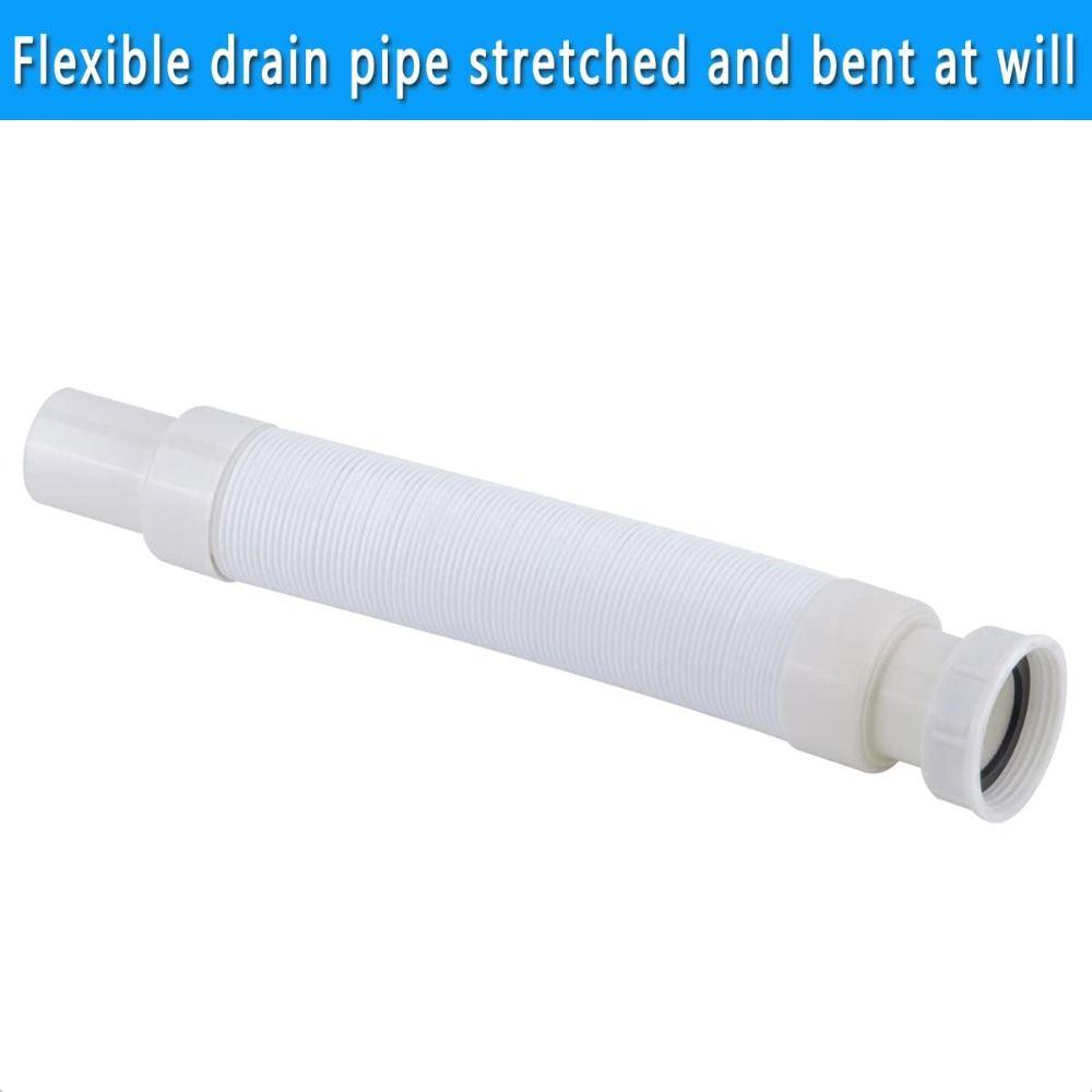 Низкопрофильный плоский сифон 1 1/2 из АБС-пластика Прочный слив для отдельностоящей ванны Ванна