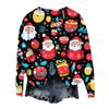 Women  Winter Tops Women's Long Sleeve Sweatshirt Casual Crewneck Loose Fit Pollover Fleece Tops