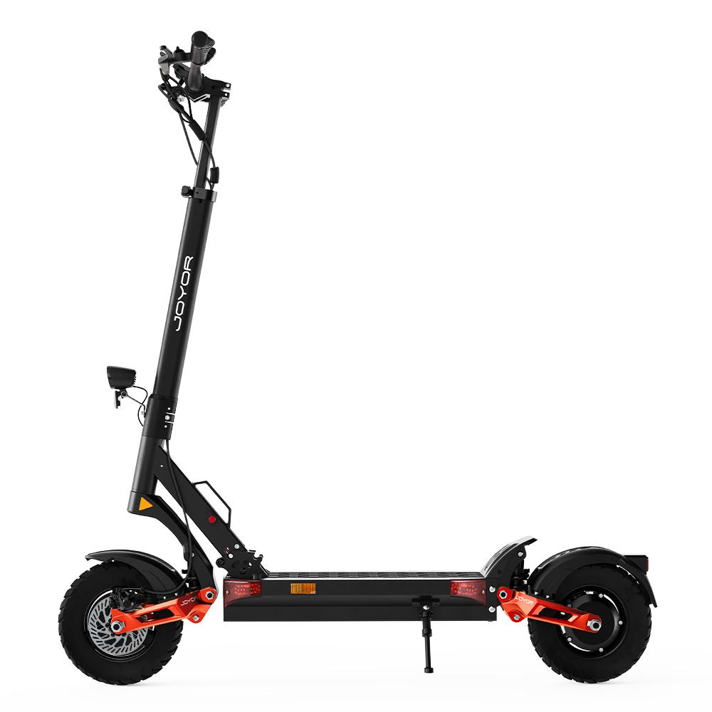JOYOR T10 1000W Dual Motor Electric Scooter, 60V 18Ah Battery, 75km Range, 10" Off-Road Tires, Hydraulic Suspension, Foldable Design