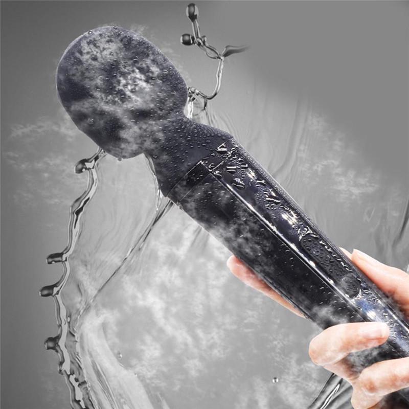 Вибратор в форме микрофона, 8-частотный AV-стик, немой массажный стержень для женщин