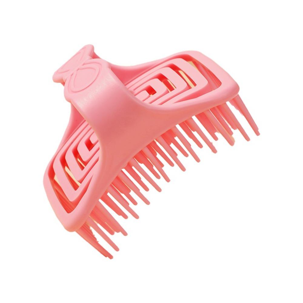 TPE Scalp Massage Shampoo Brush Hollow Structure Hair Care Massager Home Bathroom