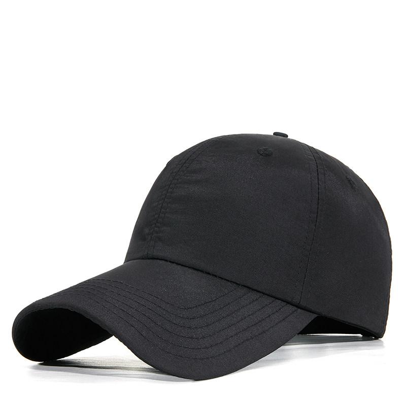 High-end Quick-Drying Custom Logo Embroidery Baseball Cap 6-Panel Unisex Adjustable Golf Outdoor Sports Summer Work Cap