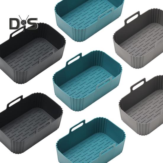 Многоразовый вкладыш для фритюрниц, не липкий, для пищевых фритюрниц, подкладка для воздухофритюрниц, горшок