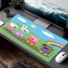 Peppa Pig Print Mouse Pad, for Keyboard Pad Laptop PC Mat for Office Home Use, Desk Decor, Perfect Birthday Gift for Gamers