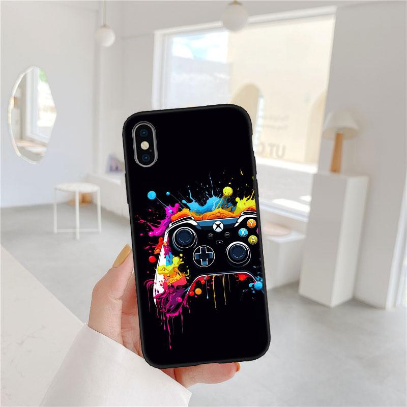 BF64 Game Over Soft Shell Phone Case for Samsung Galaxy S20 S21 S22 Ultra FE + Plus A21S A22 A24 A25 A26 A30 A30S A31