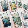 Роскошный чехол для телефона с листьями гинкго для Samsung Galaxy S23 S24 S25 Ultra S9 S10 S20 S21 S22 Plus S20 FE Задняя крышка