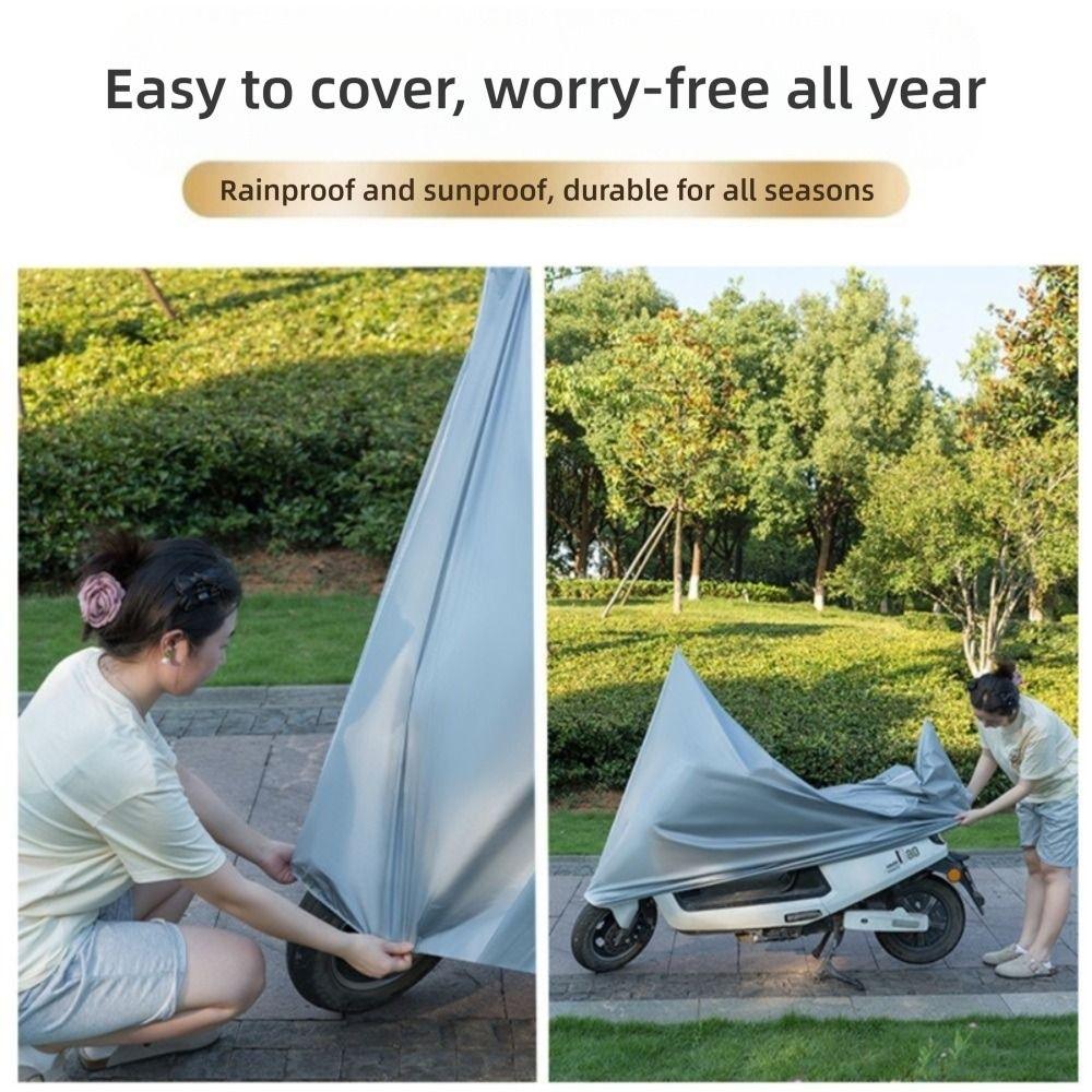 Thicken Waterproof Cover Sun Protection Electric Bicycle Cover New Raincover