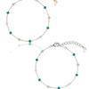 ELLE Jewelry Green Bead Point Bracelet ELBRBB101