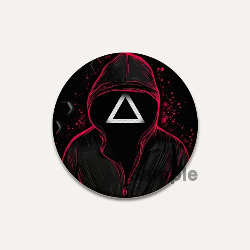 32/44/58 мм Король обезьян/Сунь Укун круглые булавки мультфильм Темный ангел/череп брошь индивидуальный значок ручной работы красивые аксессуары ювелирные изделия подарки