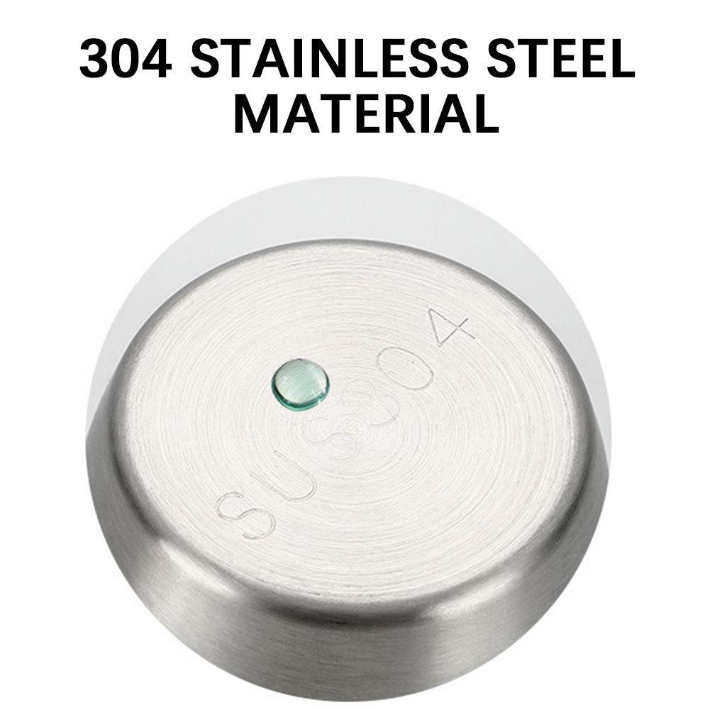 6 шт. Маленькие контейнеры для приправ с крышкой, герметичные, из нержавеющей стали, набор для соуса для кемпинга