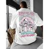 Mushroom Men Women Unisex Cotton T-shirt Luxury Brand Big Size Top Casual Short Sleeve Streetwear Classic Back Print Tee