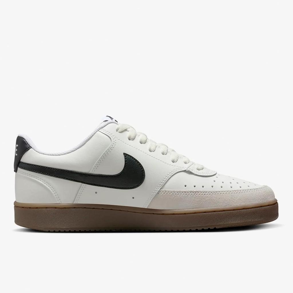 Nike Court Vision Low Allwood Размер Япония FQ8075-133, Белый/Светло-коричневый/Белый/Черный, 22.5см,