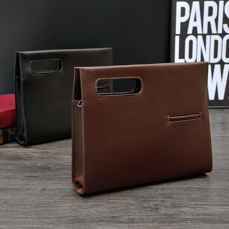 Мужские сумки через плечо на одно плечо в корейском стиле в стиле ретро, для бизнеса и отдыха, с автомобильной строчкой, водонепроницаемая сумка на молнии