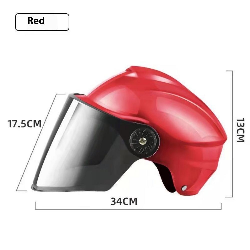 Electric Car Helmet Summer Light Men and Women Adult Electric Car Helmet Four Seasons Breathable Helmet Pass