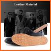 Men's Arch Support Insoles for Shoes Comfortable Deodorant Casual Leather Insole for Flat Feet Plantar Fasciitis Shoe Cushion