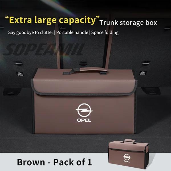 AAIK1 Car Trunk Storage Box Organizer Foldable Stowing Tidying Bag For Opel OPCline Combo Delica GTC INSIGNIA MOKKA Tigra Zafira Vivar