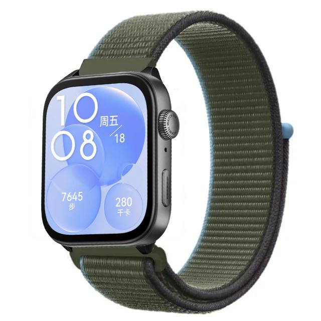 Нейлоновый петлевой ремешок для Huawei Watch Fit 3/4/4 Pro Дышащий спортивный браслет Ремешок для Huawei Watch Fit 4/Fit 4 Pro Браслет Ремень