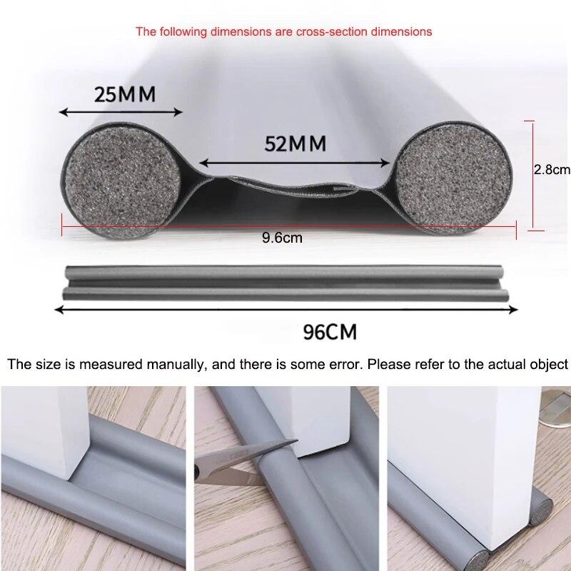 1 кожаная LU полностью обернутая пена ветрозащитный теплоизоляционный уплотнитель влагостойкий защита от комаров ручная самоклеящаяся дверь в спальню