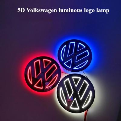 2025 Горячая 11см 5D LED для Volkswagen VW логотип лампа решетка радиатора логотип+багажник applies to CC/ Golf/Passat/Jetta /Polo/ Magotan au