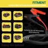 M18 Jumper Cables For Milwaukee 18V Batteries | 2FT 8AWG Booster Cable With Alligator Clips | Jump Start Cars/RVs& Charge Tools | 392°F/200°C