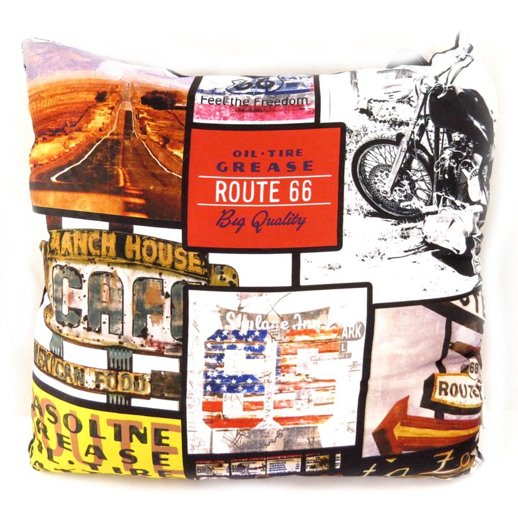 Les Trésors De Lily [L2229] - Подушка декоративная 'Route 66' tutti frutti