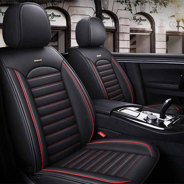 Подушка для сиденья автомобиля Four Seasons General All-around Seat Cover Кожаный чехол для сиденья 5-местного седана Special Full Car Seat Cushion