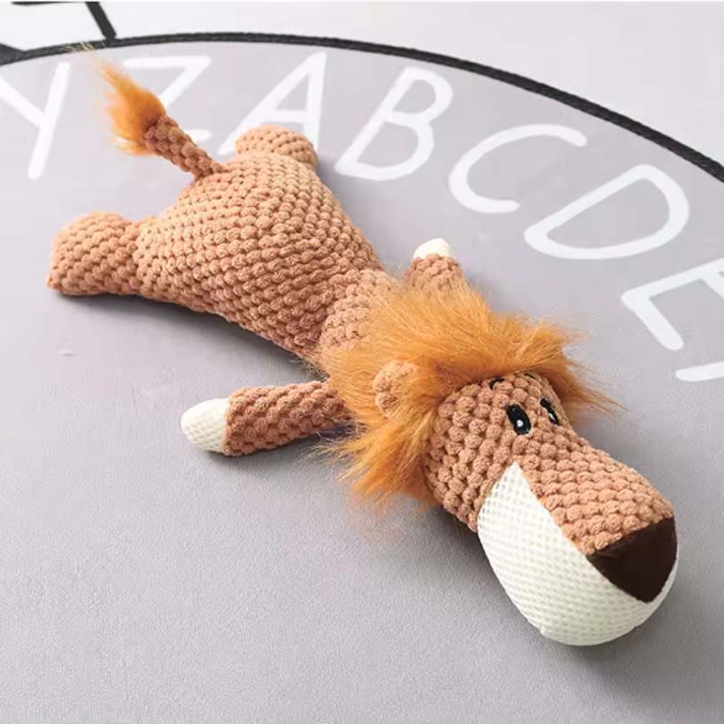 2025 Игрушки для собак для крупных собак Милые плюшевые пищащие флисовые прочные для жевания Милые мягкие игрушки для прорезывания зубов у питомцев Аксессуары для собак 100K+ Похожие